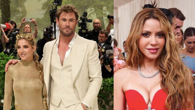 Elsa Pataky y Chris Hemsworth / Shakira