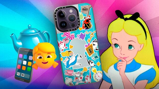 Accesorios de Disney x Casetify de Alicia en el país de las maravillas