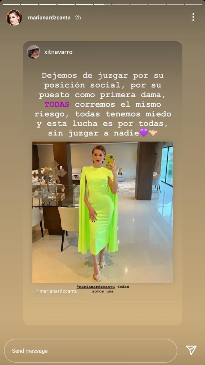 Historia de Mariana Rodríguez