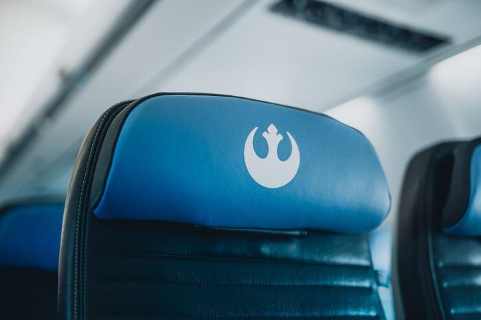 Avión de Star Wars United Airlines