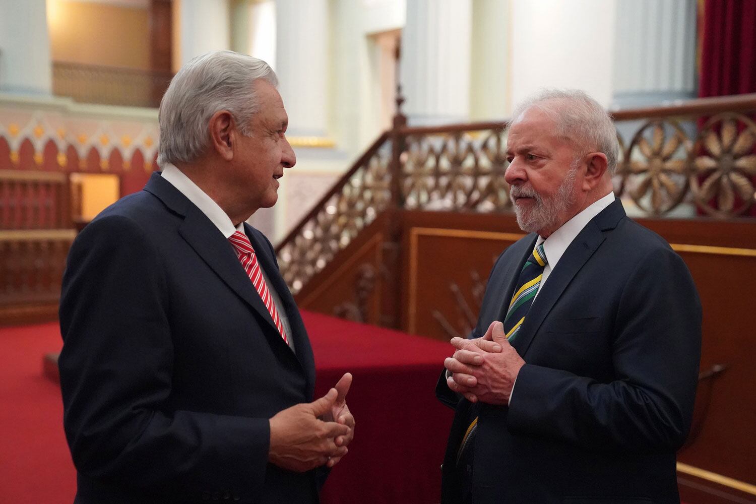AMLO y Lula da Silva