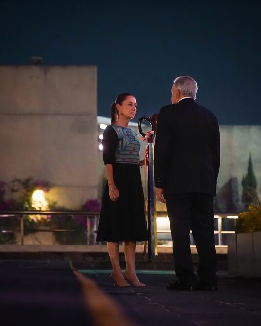 Claudia Sheinbaum y AMLO