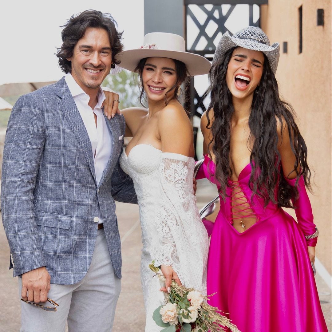 Bárbara Regil en la boda de su hermana, Michelle de Regil