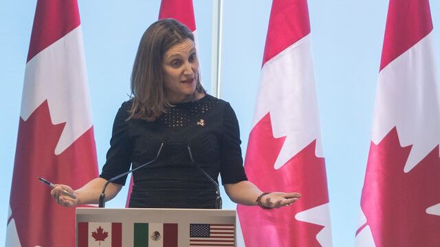 Chrystia Freeland, canciller de Canadá