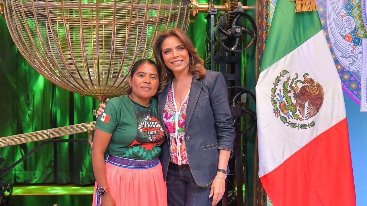 Lotería Nacional dedica billete conmemorativo a corredoras de México Imparable