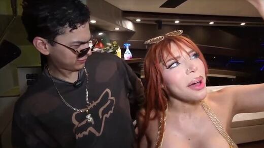 La fiesta en yate de Lonche de Huevito a la que llegó Yeri Mua antes de ser amenazada de muerte