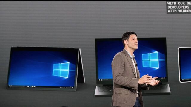 Terry Myerson, vicepresidente ejecutivo de Windows.