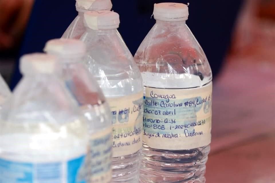 Agua contaminada en Benito Juárez