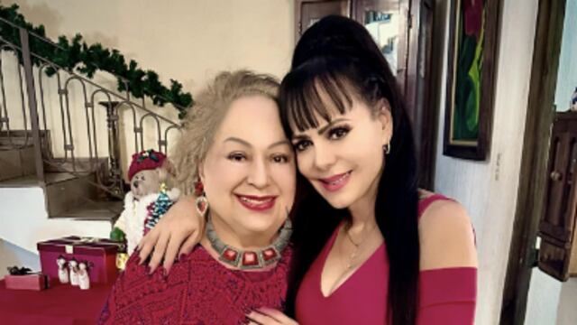 Maribel Guardia junto a su mamá