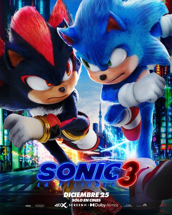 Póster de Sonic 3