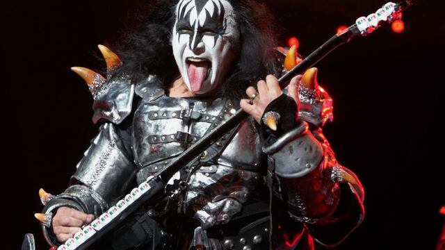 Gene Simmons, cantante y guitarrista de KISS.