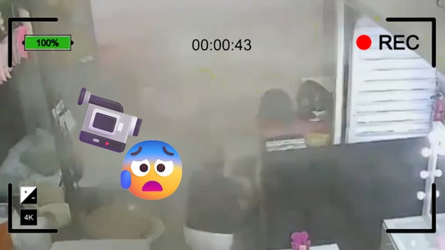 Video muestra colapso de barda en calle Allende del Centro Histórico