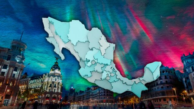 Aurora boreal en México