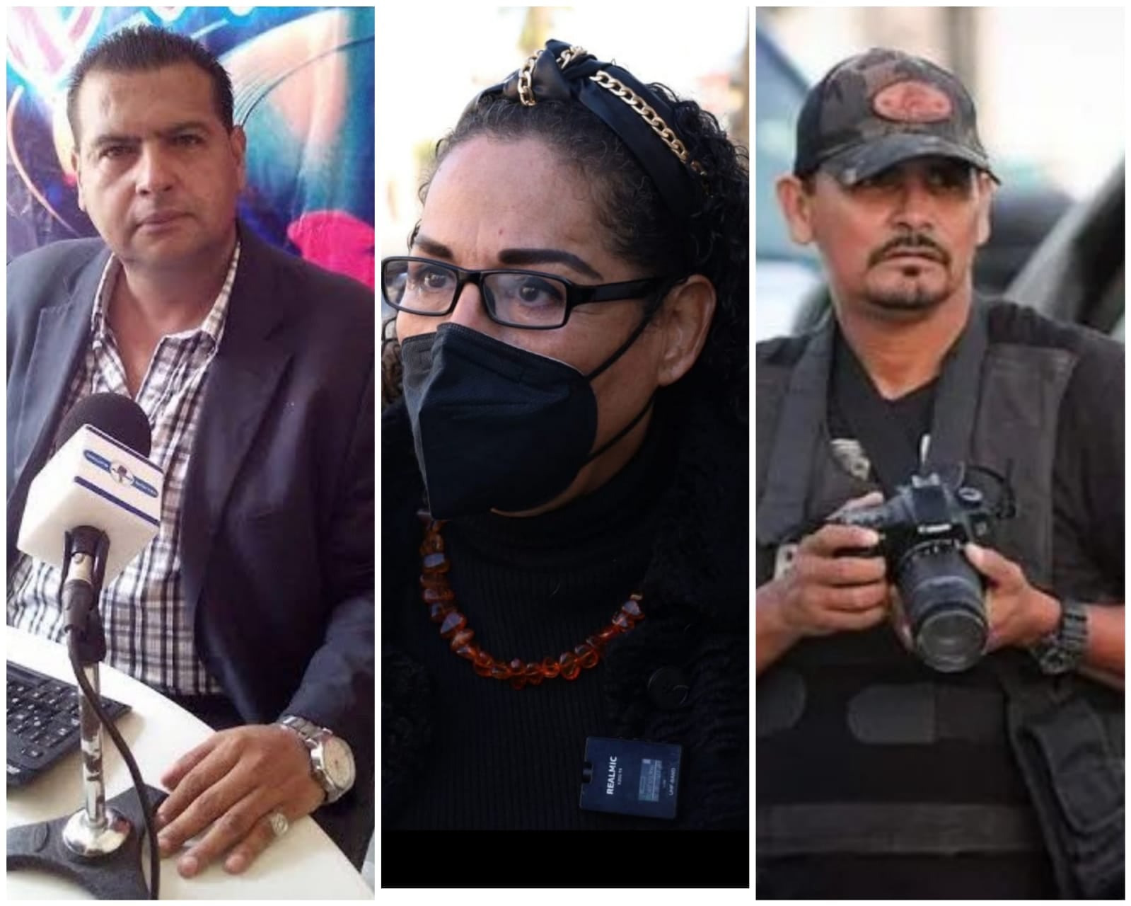 Luis Gamboa, Lourdes Maldonado y Margarito Martínez