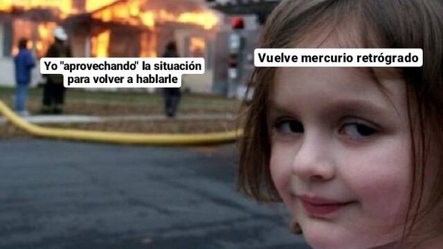 Meme de Mercurio retrógrado