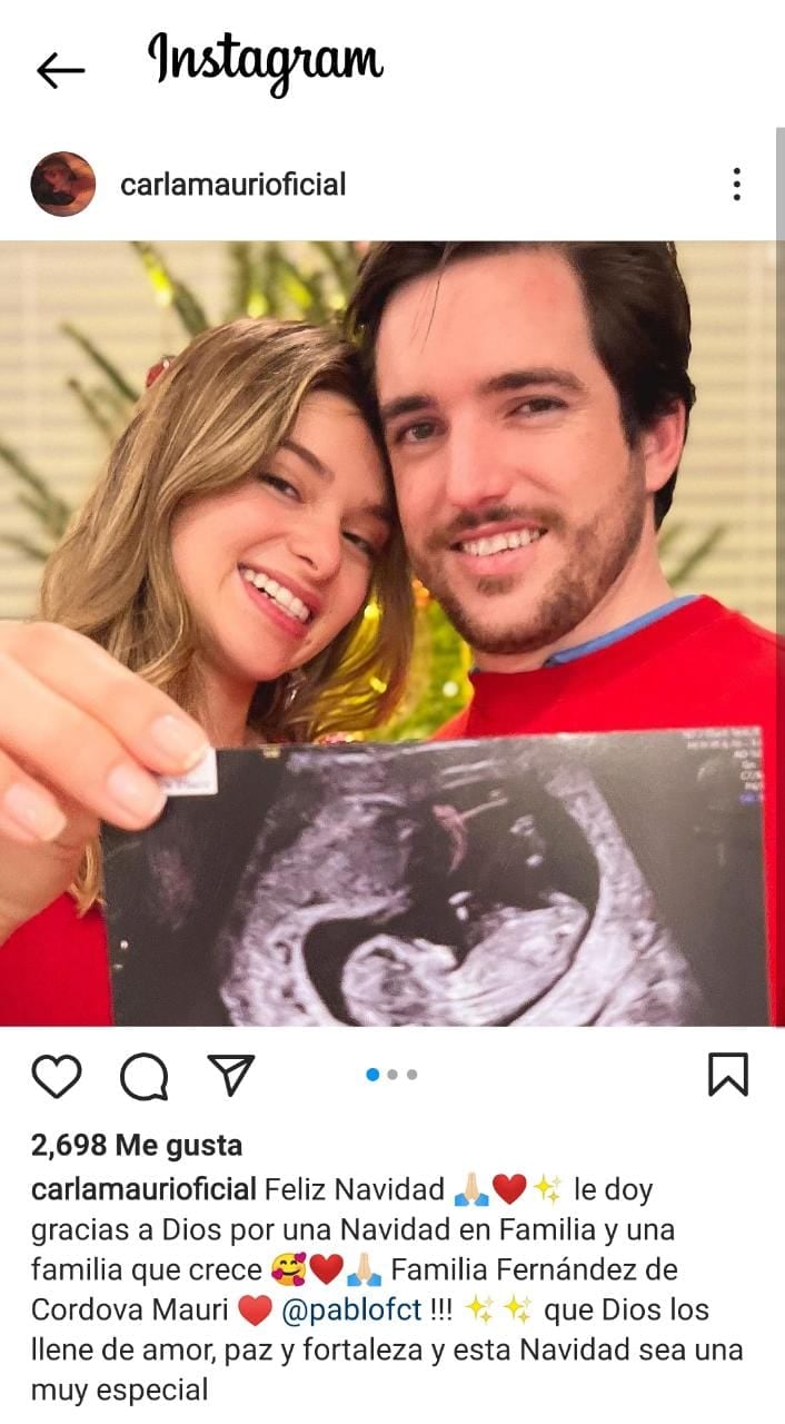 Publicación de Instagram