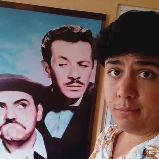 Oliver Henaine, nieto de Capulina