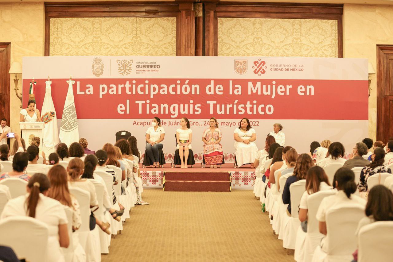 Evelyn Salgado y Claudia Sheinbaum