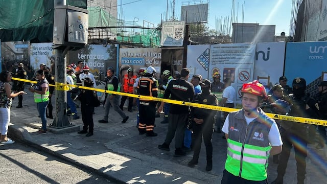 Colapso de grúa telescópica en CDMX será investigado por Fiscalía