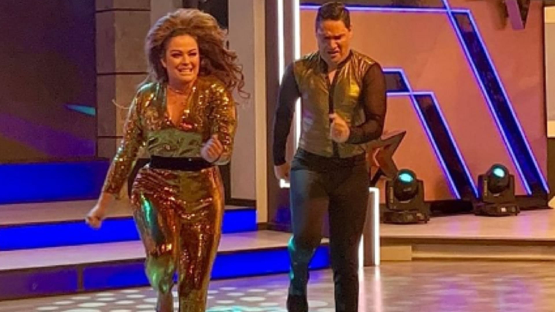 Mariana Echeverría y Moisés Muñoz