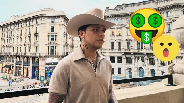 Christian Nodal demandado por no pagar 50 millones de pesos a productora en Colombia.