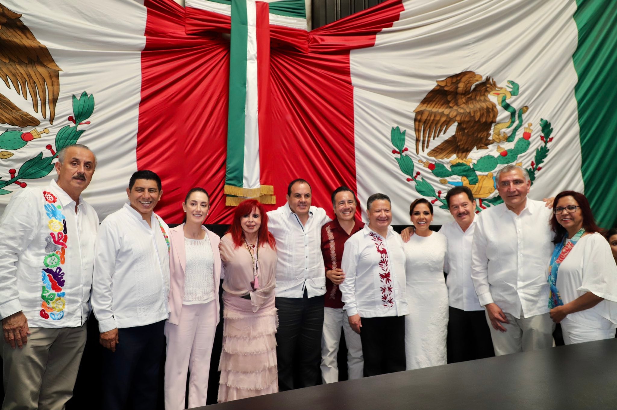 Toma de protesta de Mara Lezama como la primera gobernadora de Quintana Roo
