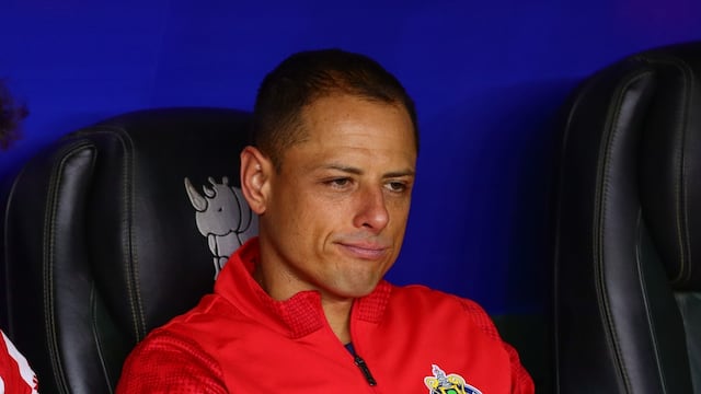 Chicharito Hernández con Chivas.