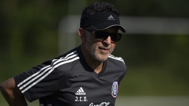 Osorio en el ensayo de México.