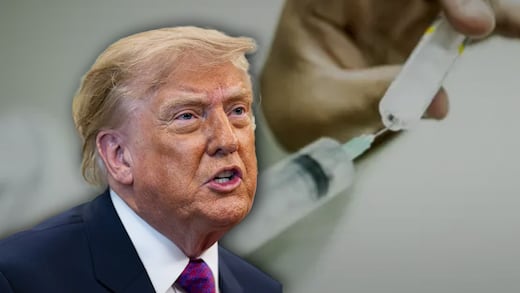 Trump anuncia demandas contra fabricantes de vacunas por supuesto vínculo con el autismo