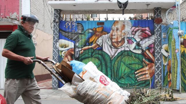 Callejón de la Covid en Iztapalapa