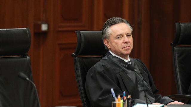 El ministro Eduardo Medina Mora, quien presentó el 3 de octubre su renuncia al cargo