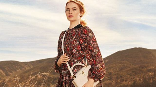 Louis Vuitton en colaboración con Emma Stone para nueva colección
