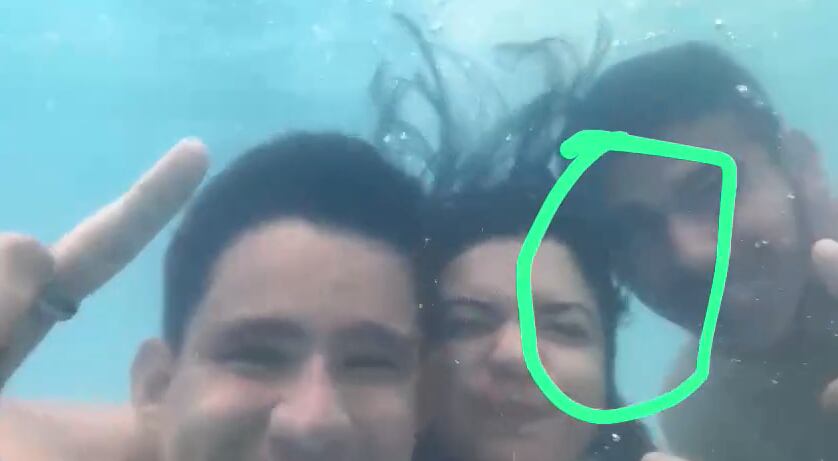 Mujer fantasma desaparece