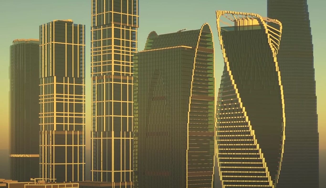 Minecraft: Rusia a escala 1:1