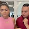 Kimberly Flores golpea a Edwin Luna por andar revisando su celular (VIDEO)