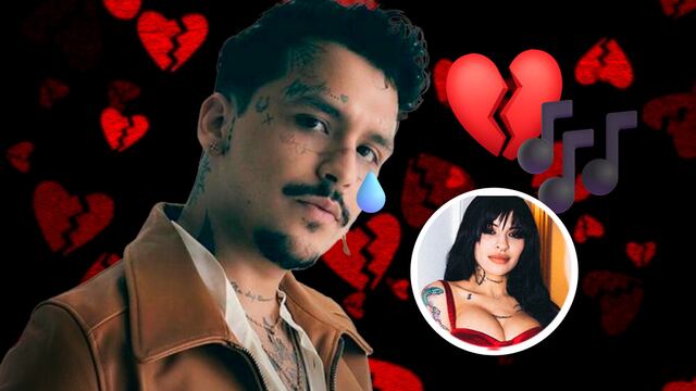 Captan a Christian Nodal llorando ¿por Cazzu?