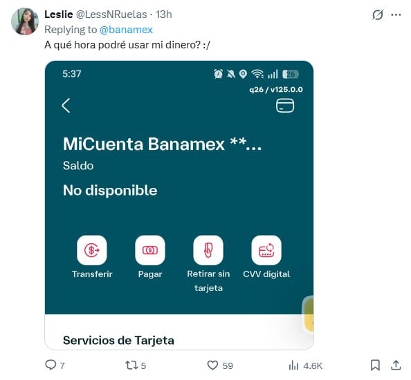 Quejas contra Banamex por fallas en servicios bancarios el Día de Reyes