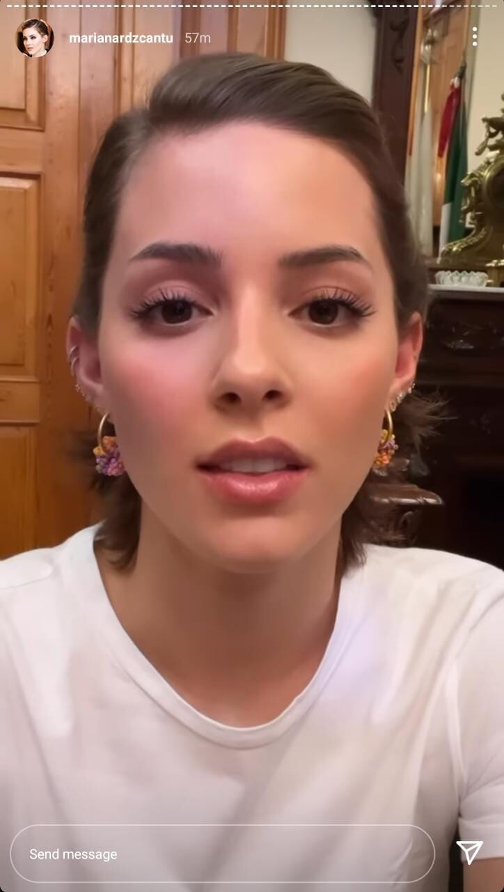 Mariana Rodríguez en Instagram