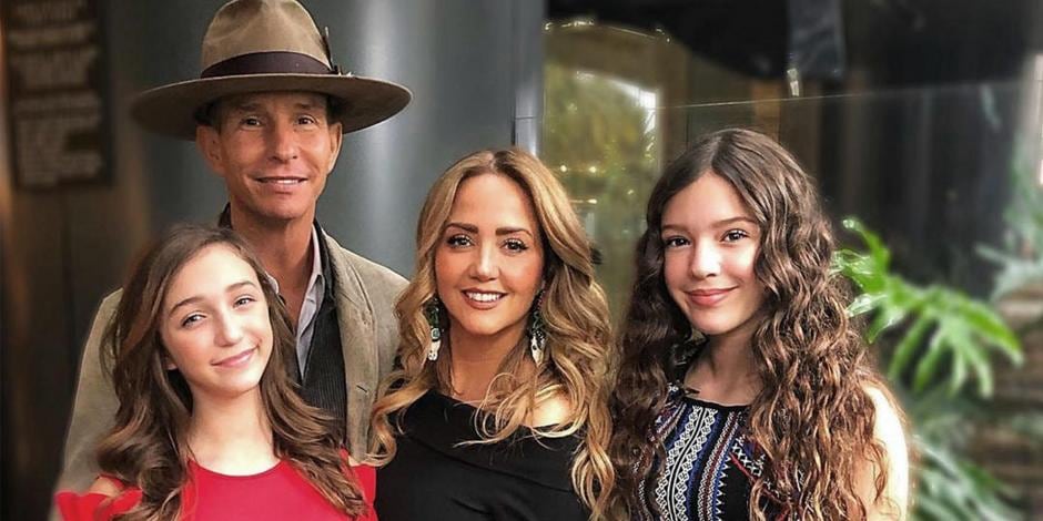 Andrea Legarreta, Erik Rubín e hijas