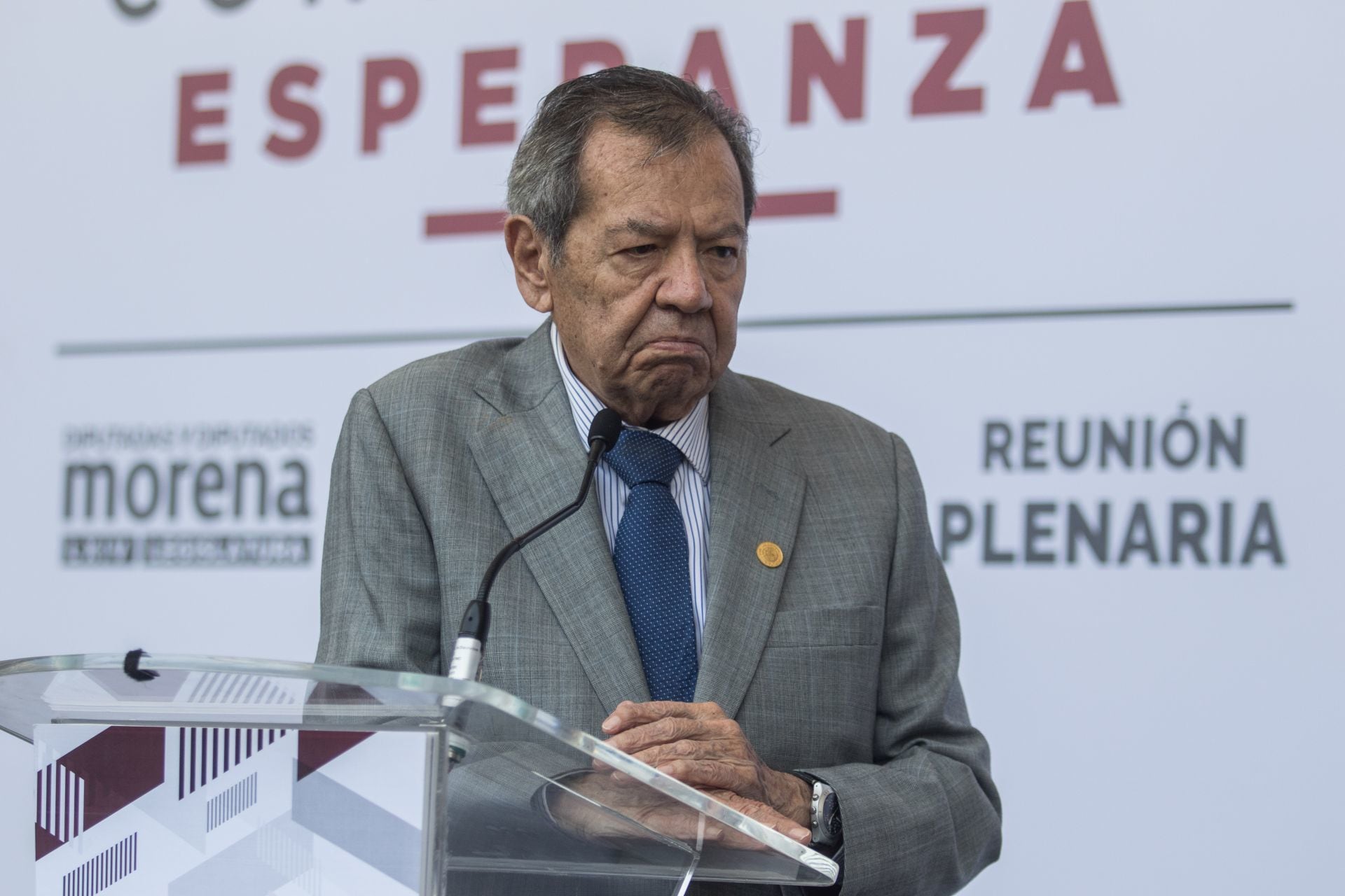 Porfirio Muñoz Ledo se va de viaje a Perú y Belice para impulsar este proyecto
