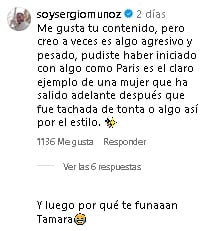 Usuarios critican el comentario de Tammy Parra a Paris Hilton.