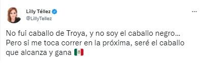 Tuit de Lilly Téllez