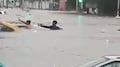 Inundaciones en Monterrey: rescatan a 7 personas atrapadas en sus vehículos
