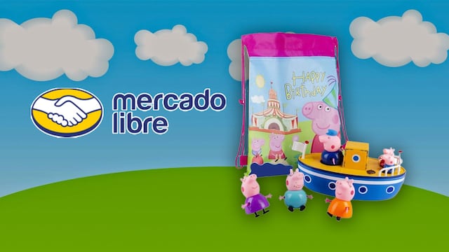 Juguete del bote del abuelo de Peppa Pig y George disponible en Mercado Libre a un increíble y bajo precio