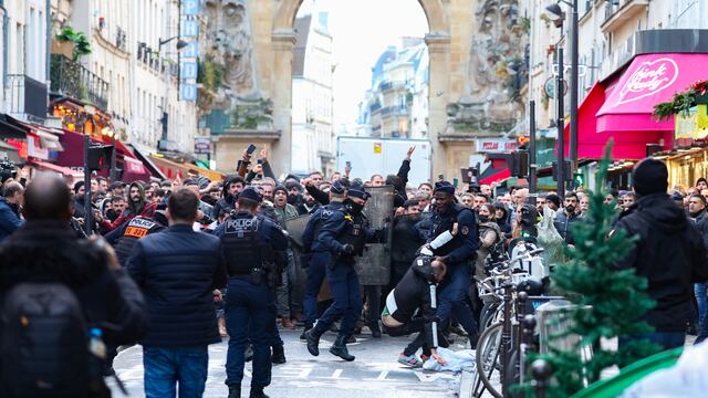 Tiroteo en el centro de París