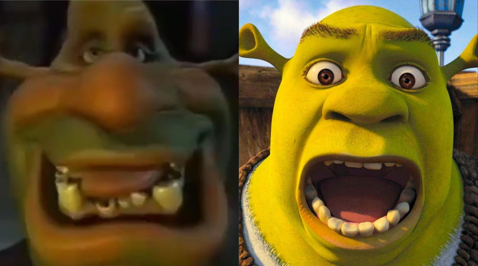 Así se ve el Shrek original y luce aterrador