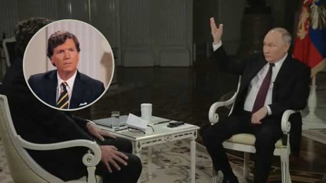 Tucker Carlson entrevista a Vladimir Putin