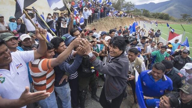 Helicóptero en que viajaba Evo Morales sufre falla mecánica y aterriza de emergencia