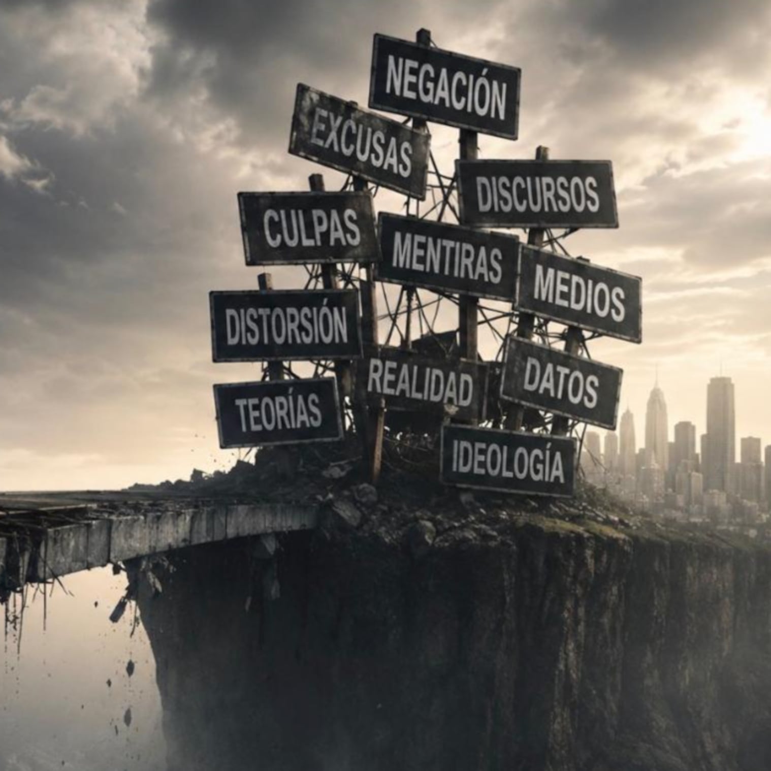 La política contra la realidad