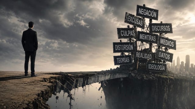 La política contra la realidad. Foto: Javier Treviño